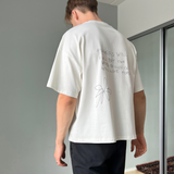 FLOWER T-SHIRT (VINTAGE WHITE)